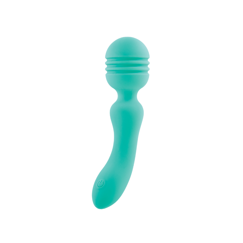 Exciter - Rechargeable Silicone Massager (Teal)