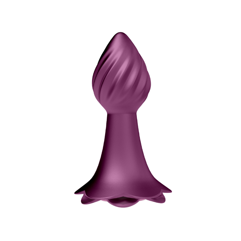 10 Rhythms Vibrating Anal Plug (Pink)