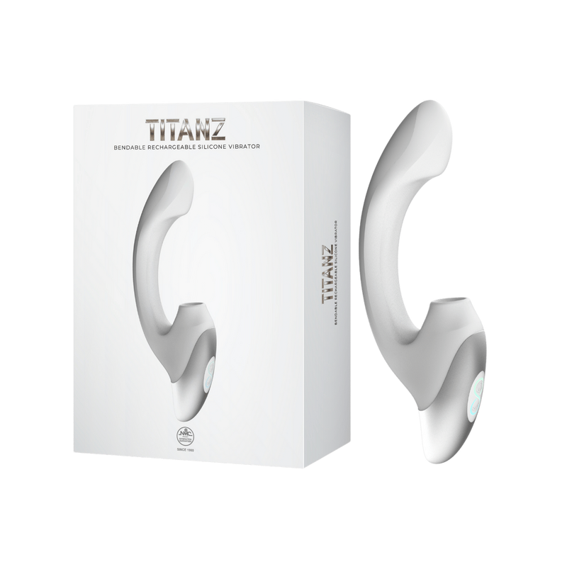 Titanz Thumping Vibrator - Excellent Power (White)