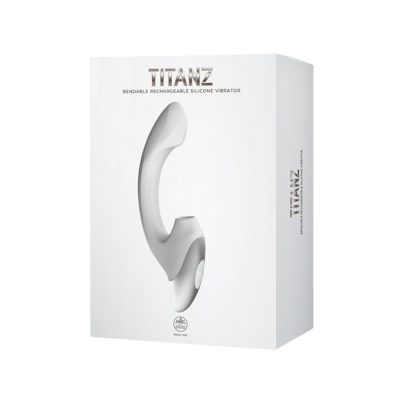 Titanz Thumping Vibrator - Excellent Power (White)