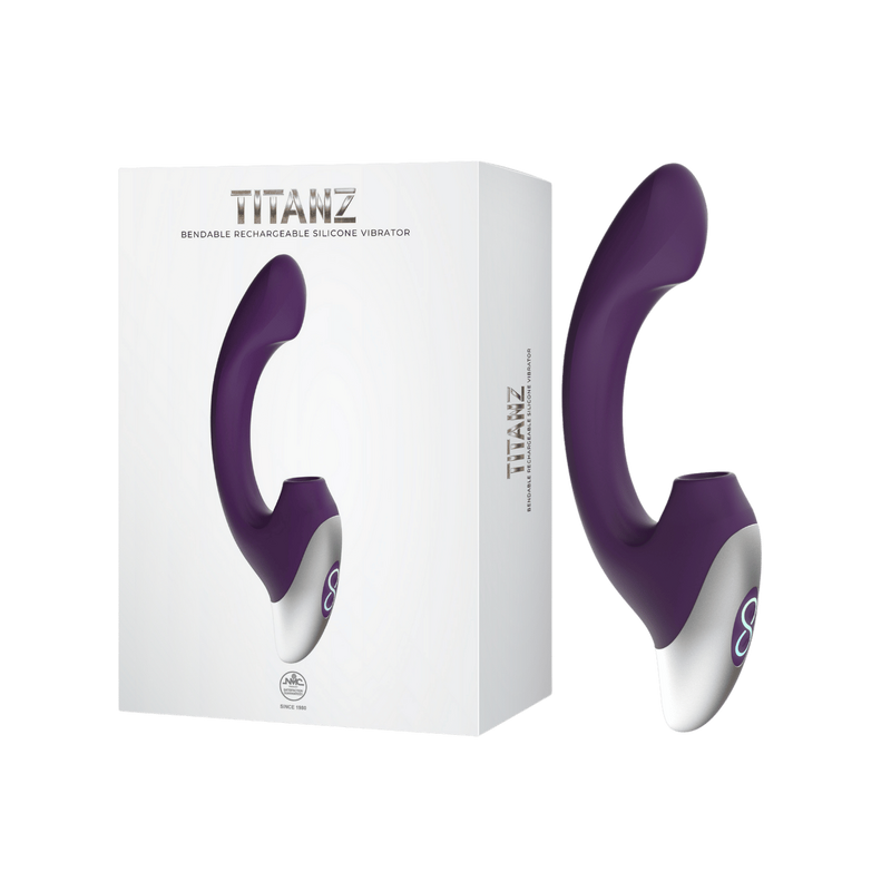 Titanz Thumping Vibrator - Excellent Power (Purple)