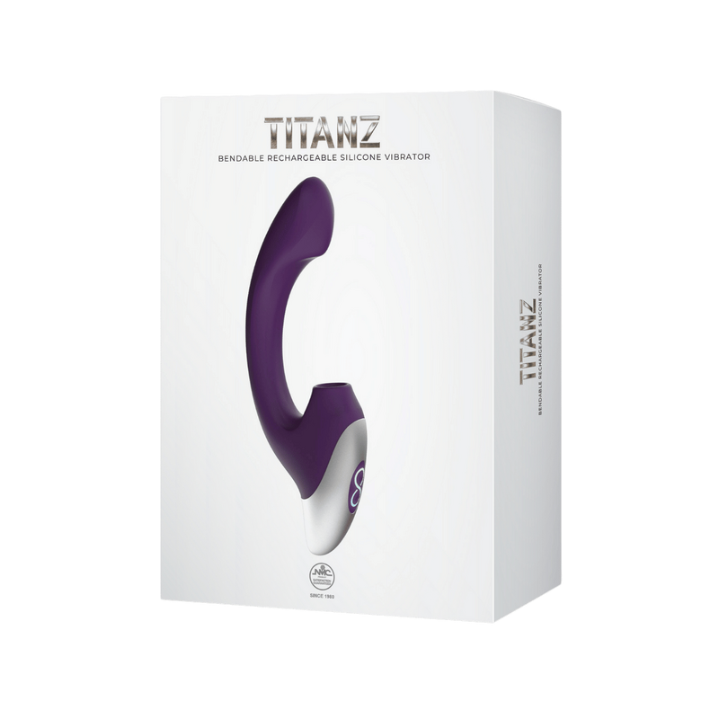 Titanz Thumping Vibrator - Excellent Power (Purple)
