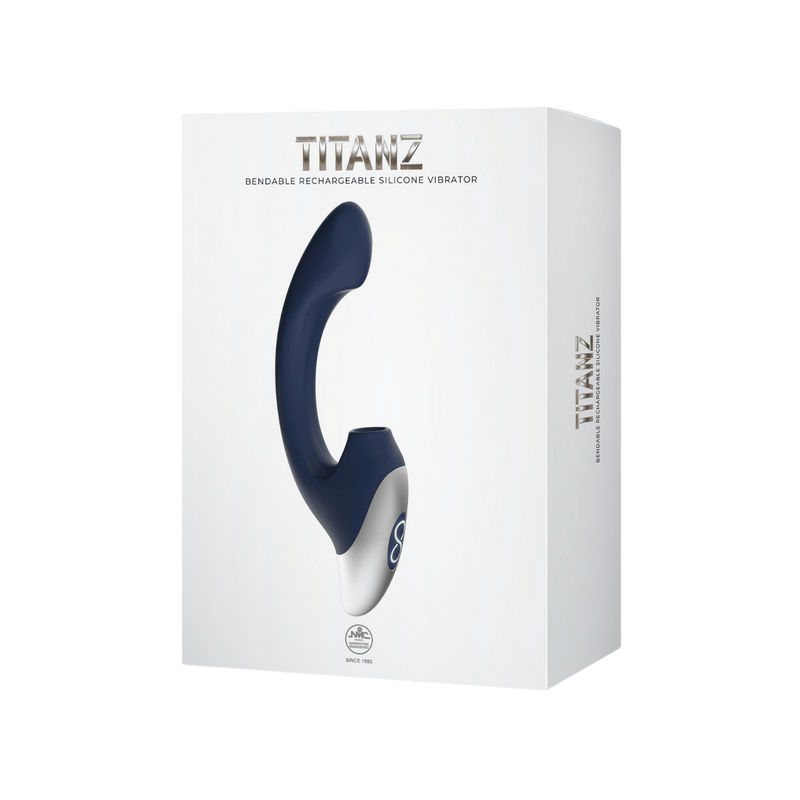 Titanz Thumping Vibrator - Excellent Power (Blue)