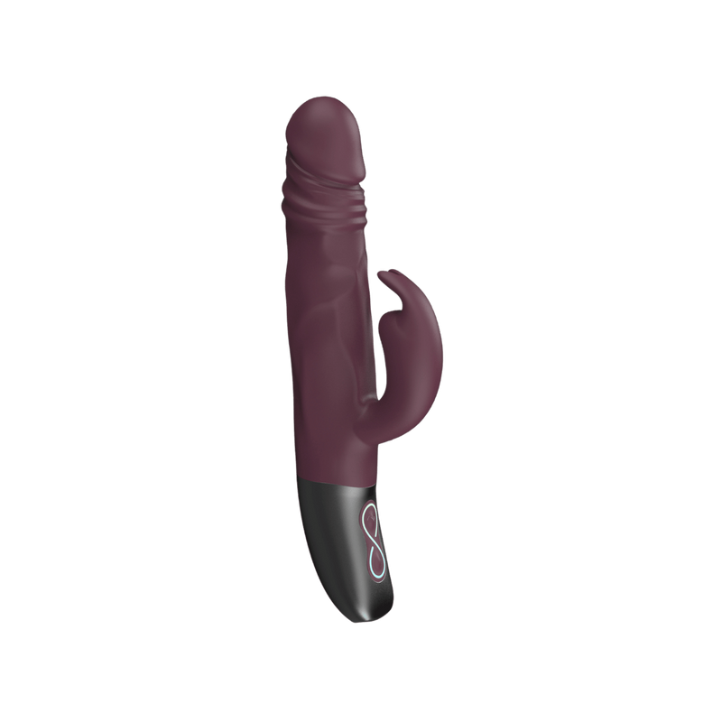 Titanz Rotating Rabbit Vibrator - Excellent Power (Rubine Red)
