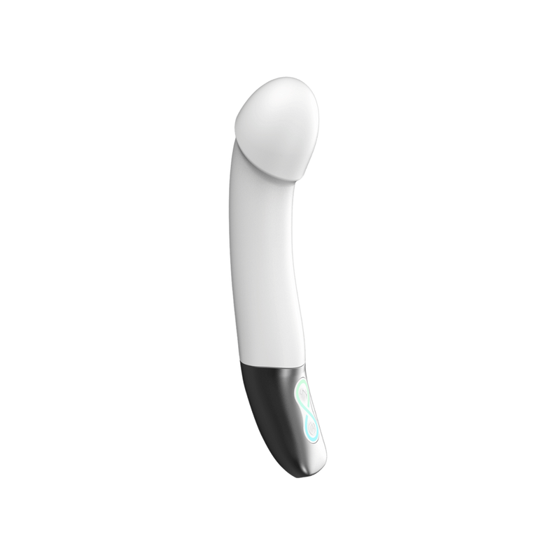Rechargeable Silicone Vibrator (White)