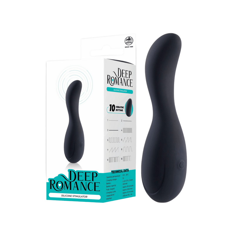 Deep Romance Silicone Stimulator - 4.8
