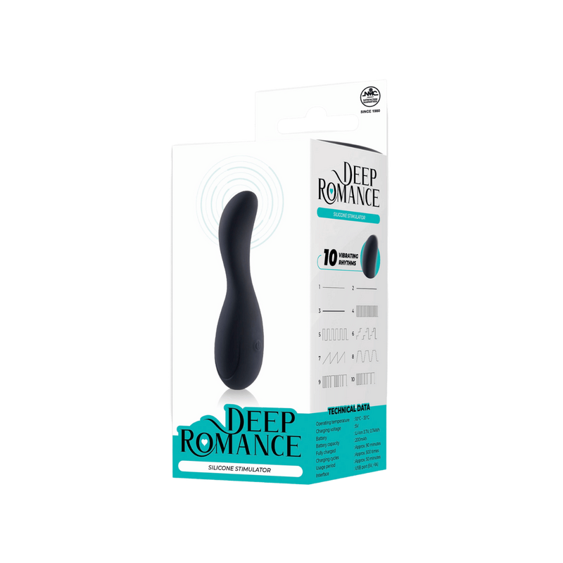 Deep Romance Silicone Stimulator - 4.8