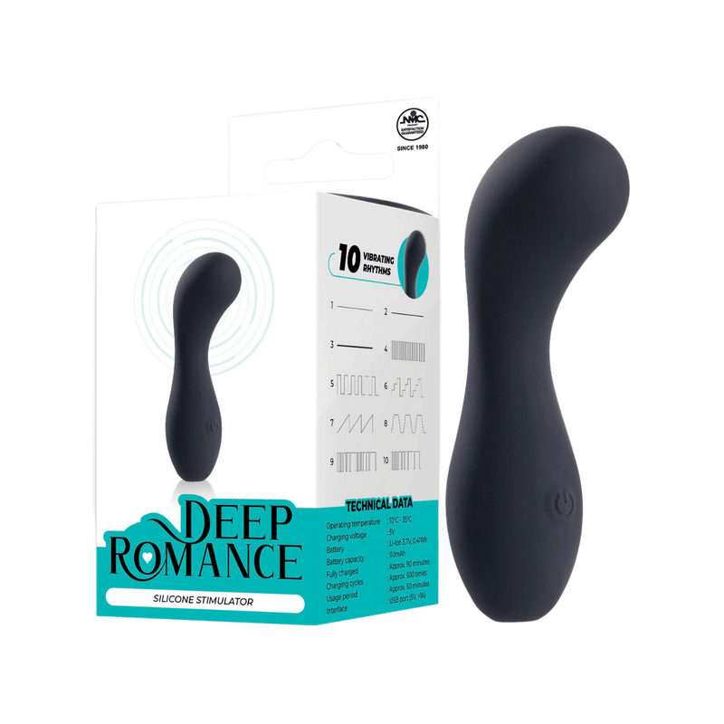 Deep Romance Silicone Stimulator - 3.7