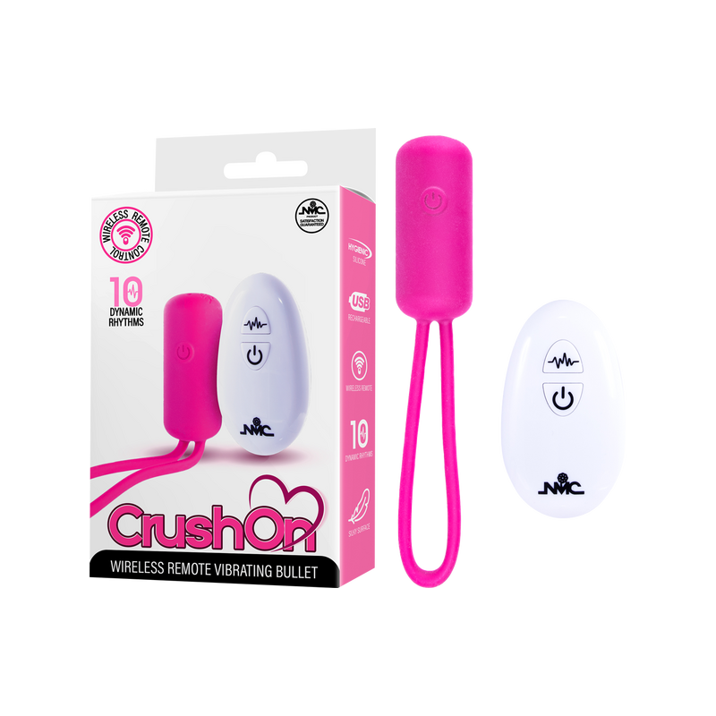 Wireless Remote Vibrating Bullet (Pink)