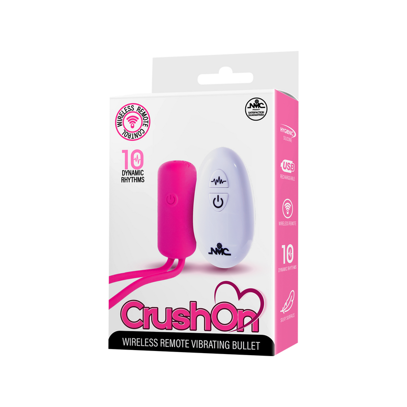 Wireless Remote Vibrating Bullet (Pink)