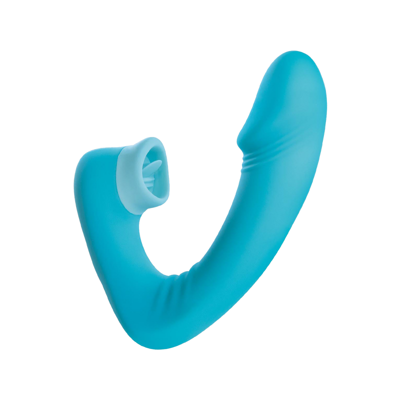 Dual Motor Wearable Vibrator (Blue)