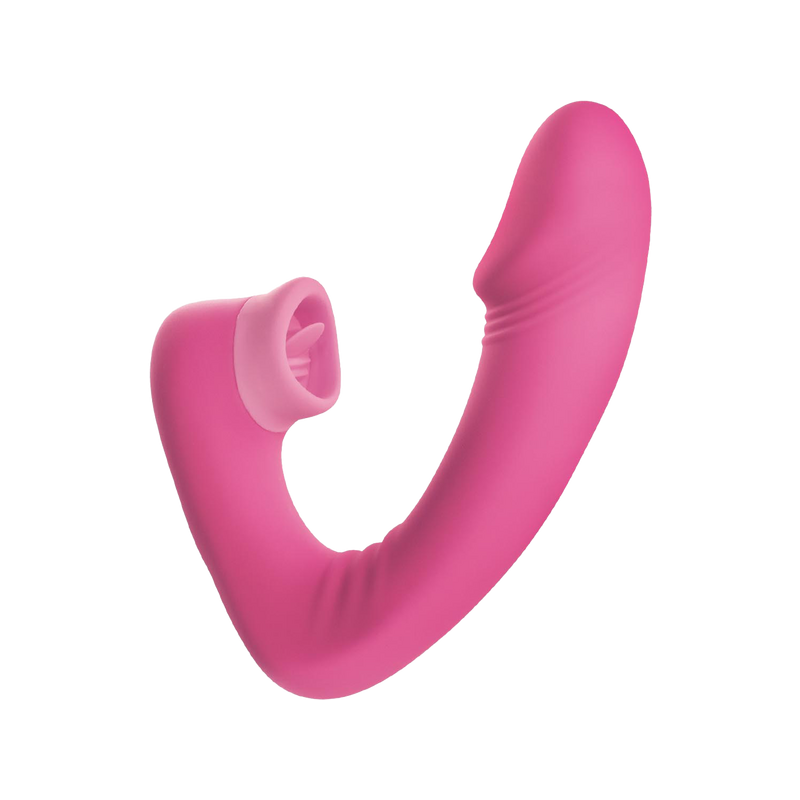 Dual Motor Wearable Vibrator (Pink)