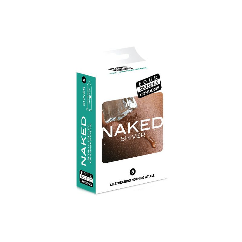 Four Seasons Naked Shiver 6's Condoms