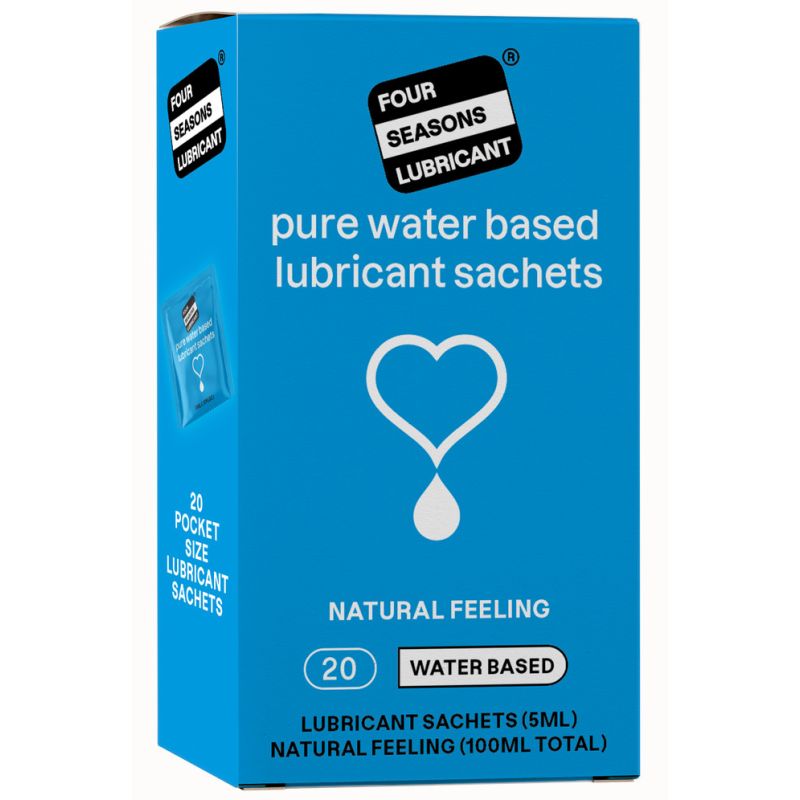 Four Seasons 20 Pack Water Based Lube Sachets