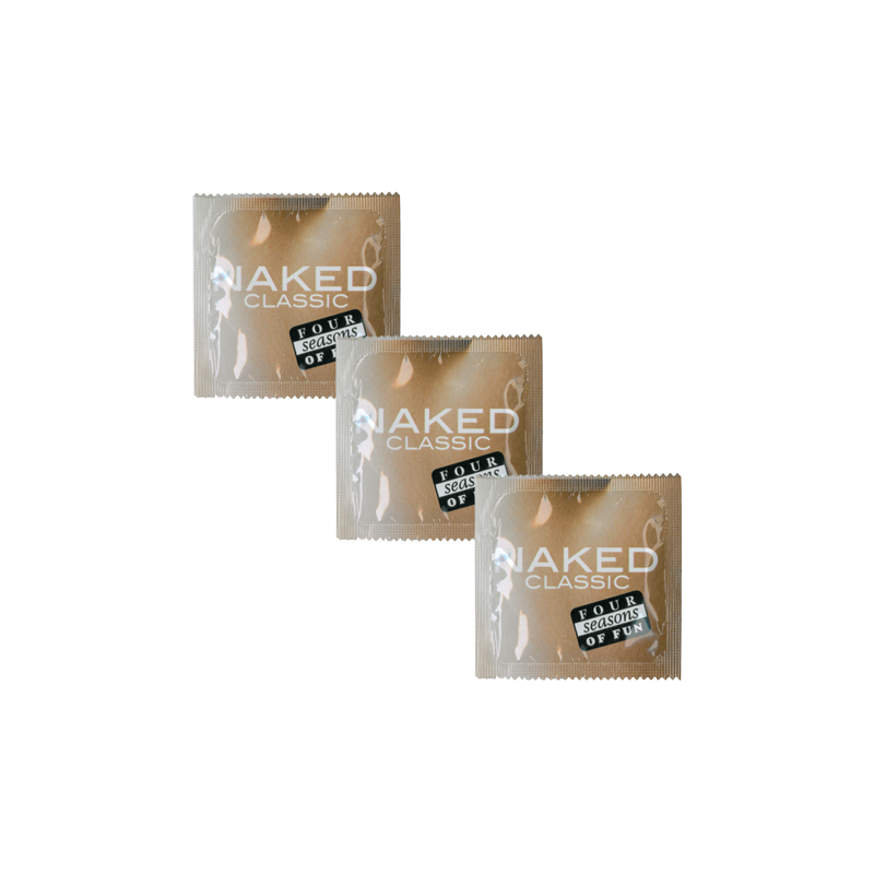 Four Seasons Naked Classic Condoms 144pk