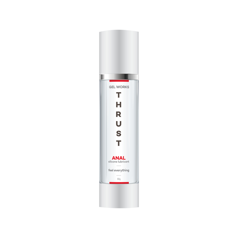 Thrust Anal Silicone Lubricant - Gel Works Wet Stuff (90g)