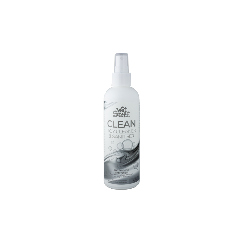 Wet Stuff Clean - Toy Cleaner & Sanitiser - Gel Works (235ml)