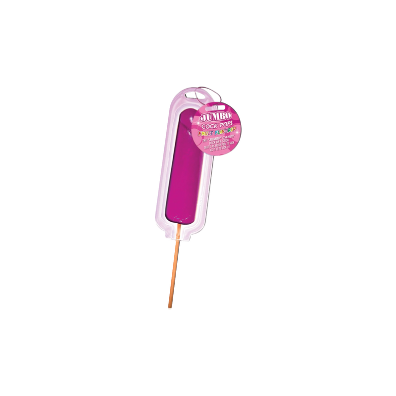 Jumbo Candy Cock Pop (Cherry)