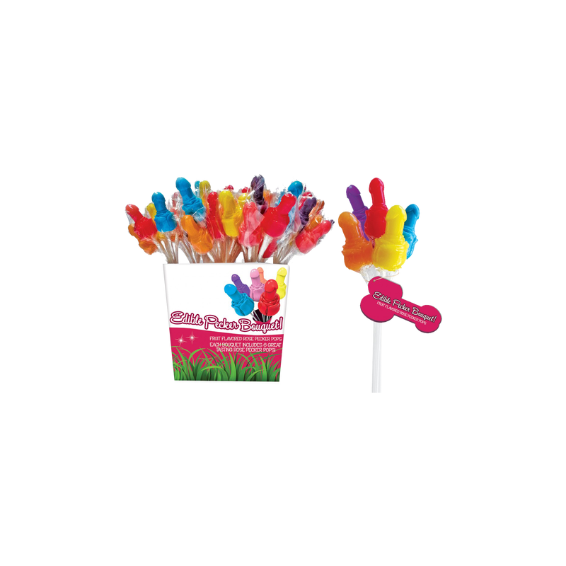Edible Pecker Bouquet (12 X 6 Piece Display) - Hott Products Unlimited