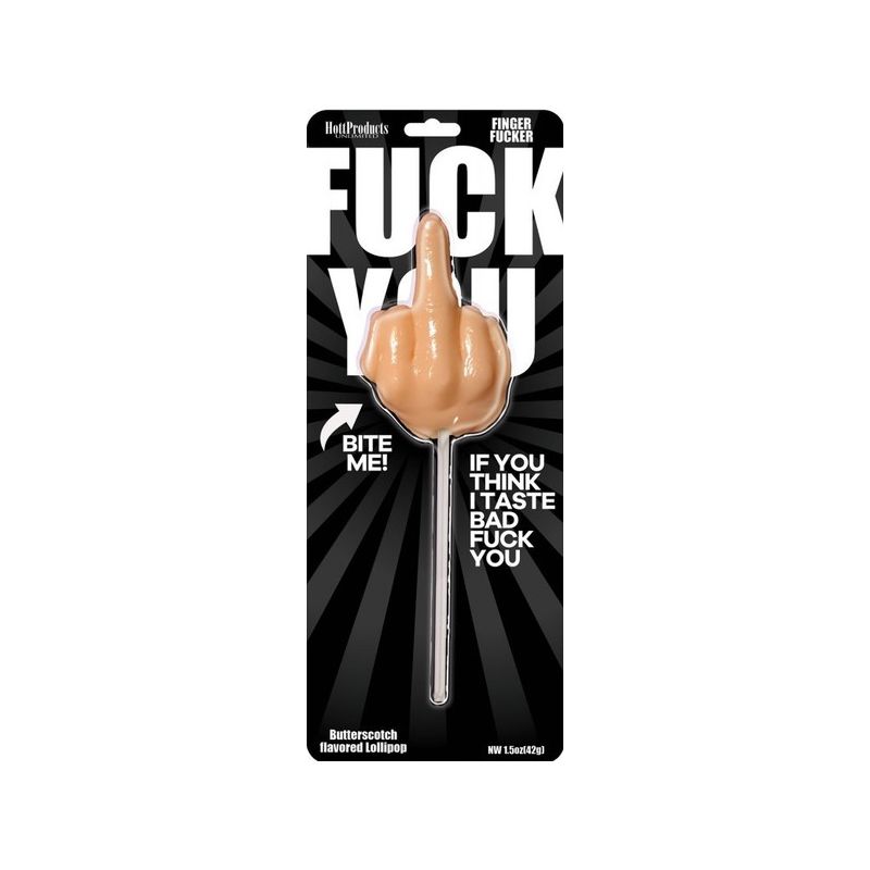 Fuck You Finger Fucker Lollipop