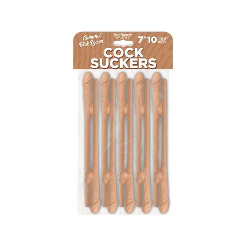 Cocksucker Reusable Straws (Light Skin Tone)