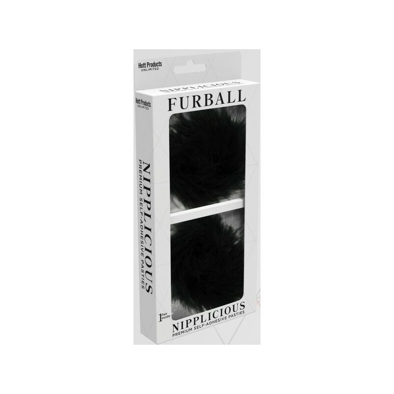 Furball Nipplicious Pasties (Black)