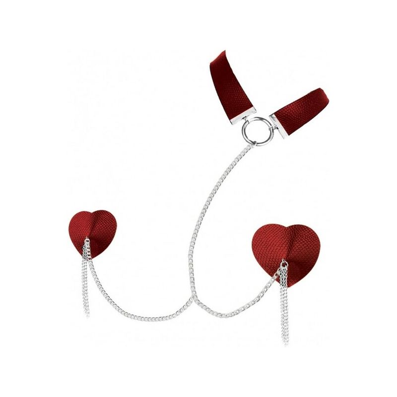 Dominatrix Nipplicious Pasties (Red)
