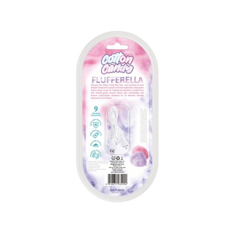 Flufferella - Cotton Candy Vibrator