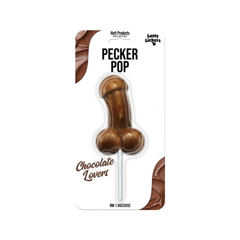 Lusty Lickers Pecker Pop (Chocolate)