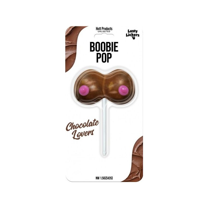 Lusty Lickers Boobie Pop (Chocolate)