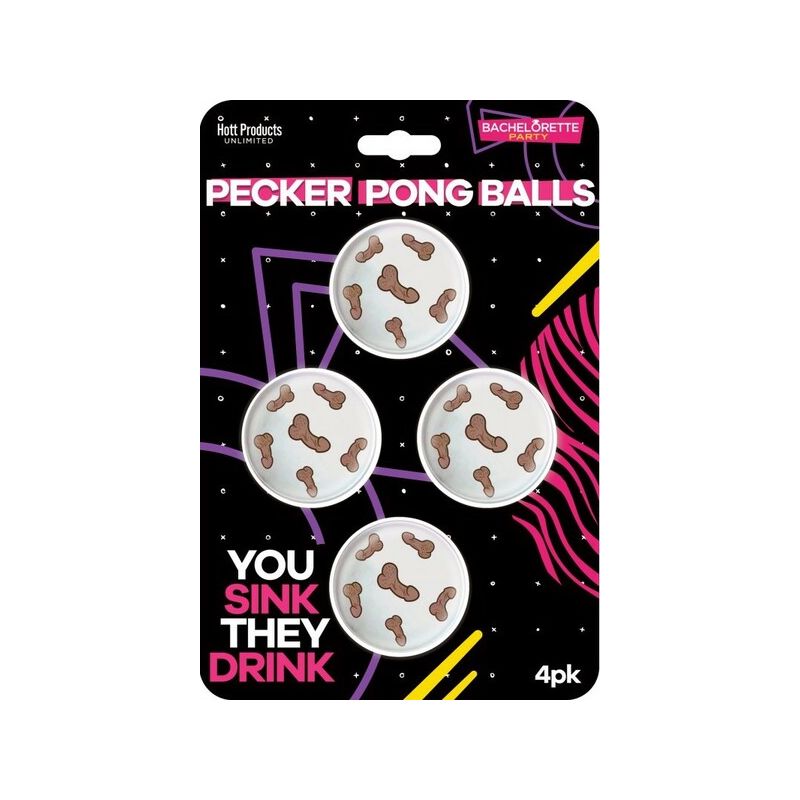 Pecker Beer Pong Balls