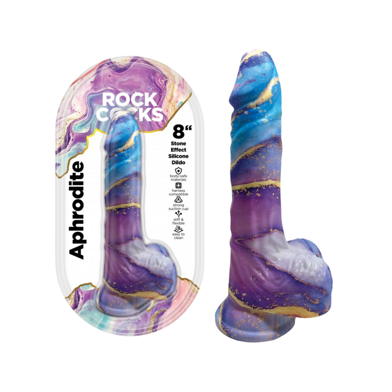 Aphrodite Textured Dildo - 8