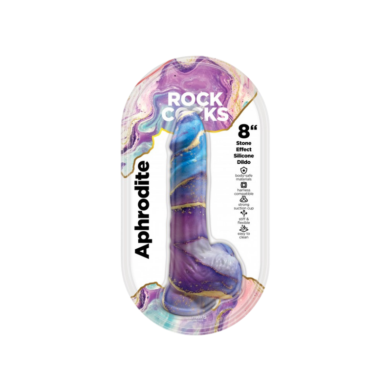 Aphrodite Textured Dildo - 8