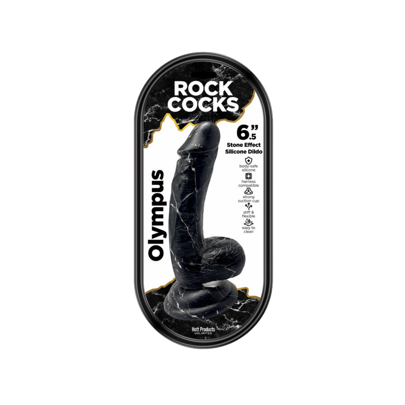 Olympus Textured Dildo - 6.5