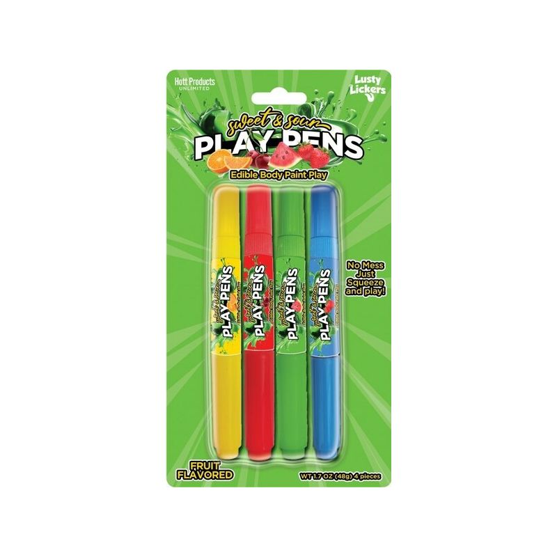 Sweet & Sour Play Pens - Fruit Flavoured Edible Ink
