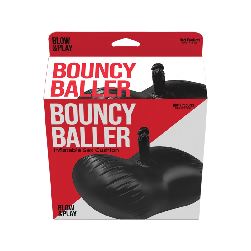 Bouncy Baller Inflatable Dildo