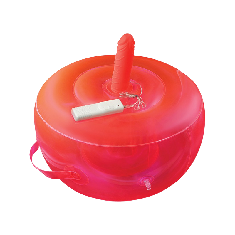 Bouncy Banger Inflatable Vibrating Dildo
