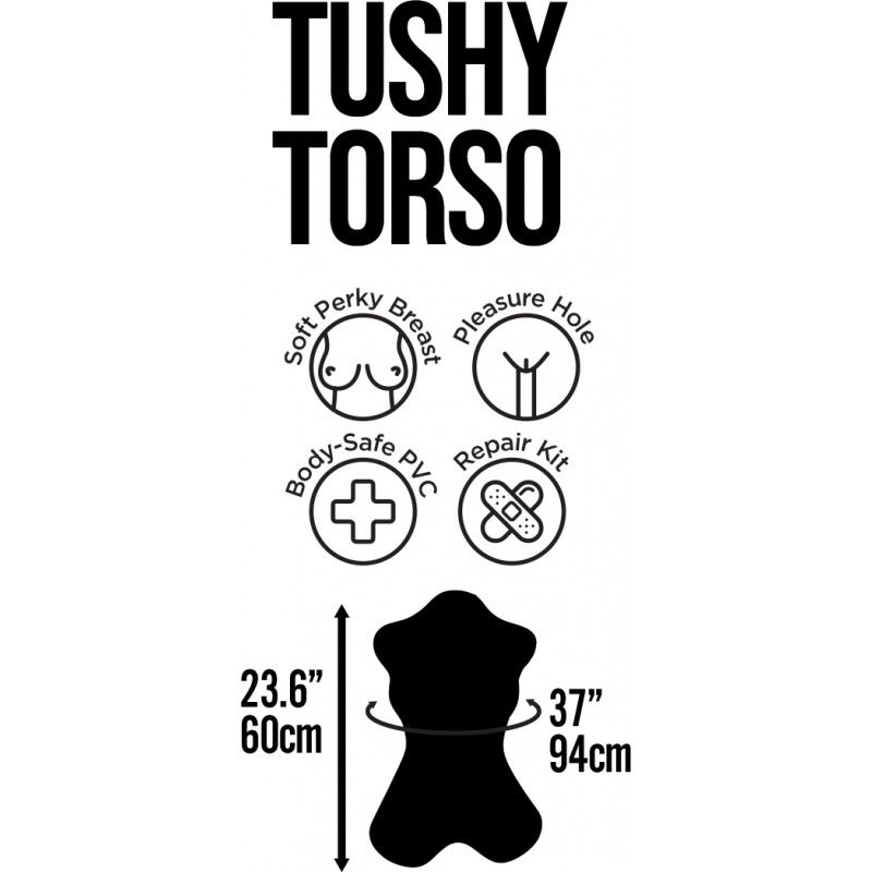 Tushy Torso - Inflatable Woman's Torso - Hott Products