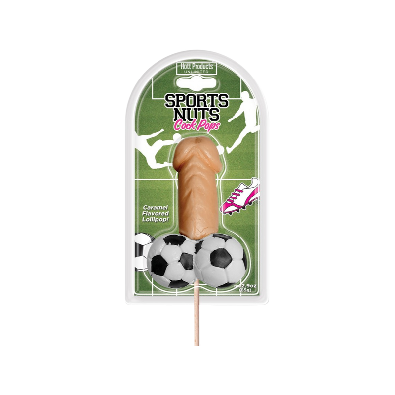 Sports Nuts Cock Pop - Soccer - Vanilla Flavoured
