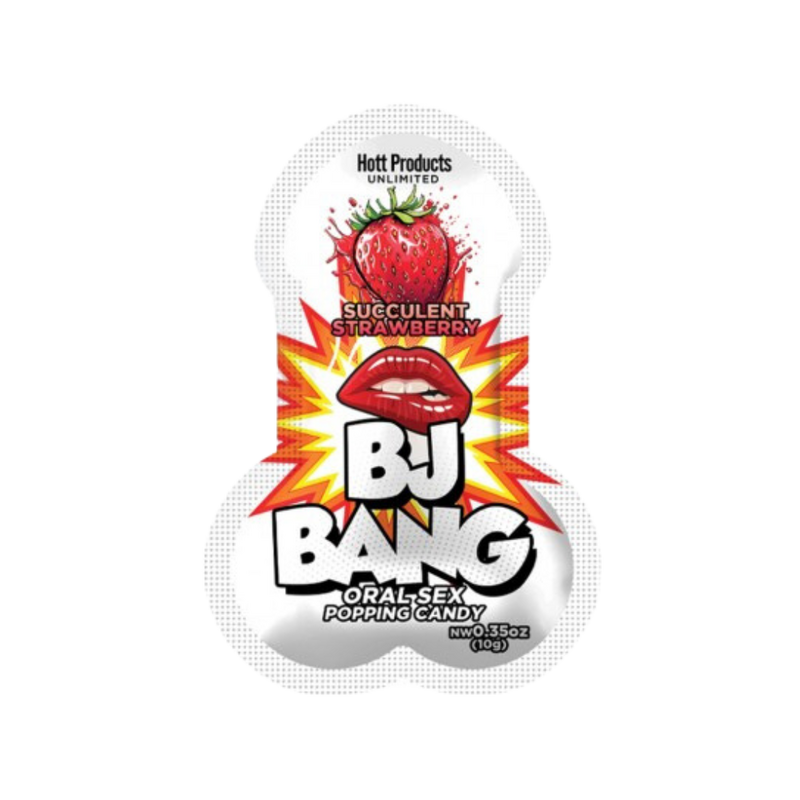 BJ Bang Oral Sex Popping Candy (Strawberry)