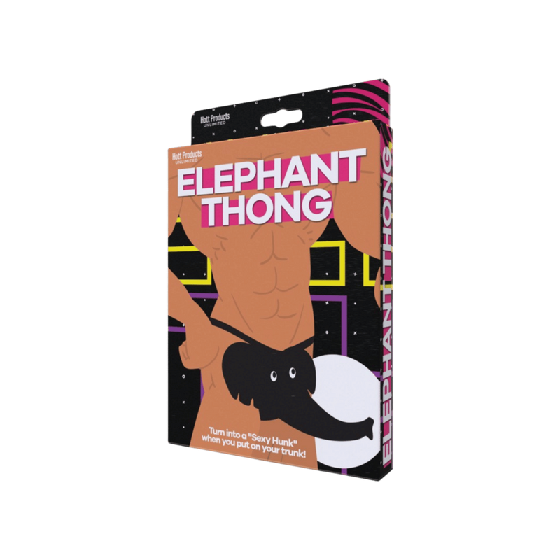 Elephant Thong (Black)