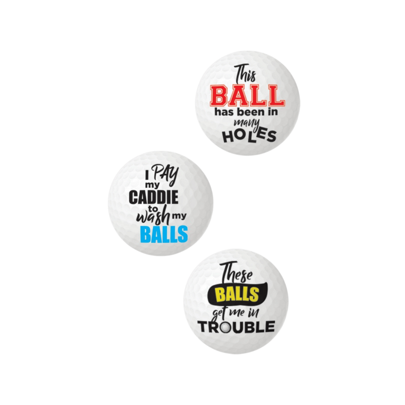 Balls Deep - Novelty Golf Balls