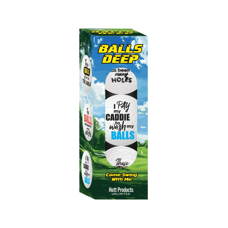 Balls Deep - Novelty Golf Balls