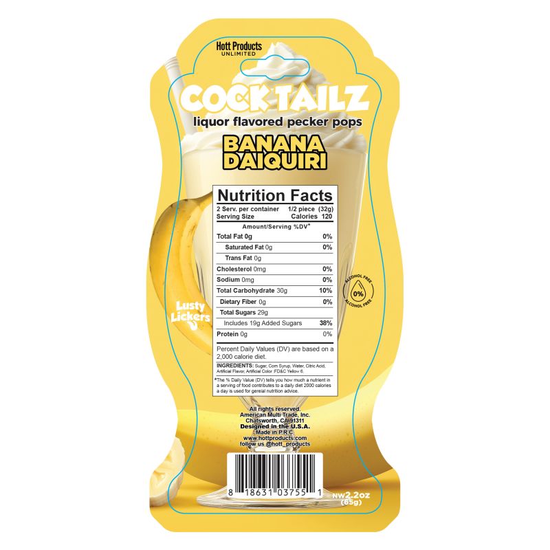 Cocktailz Banana Daiquiri Pecker Pop