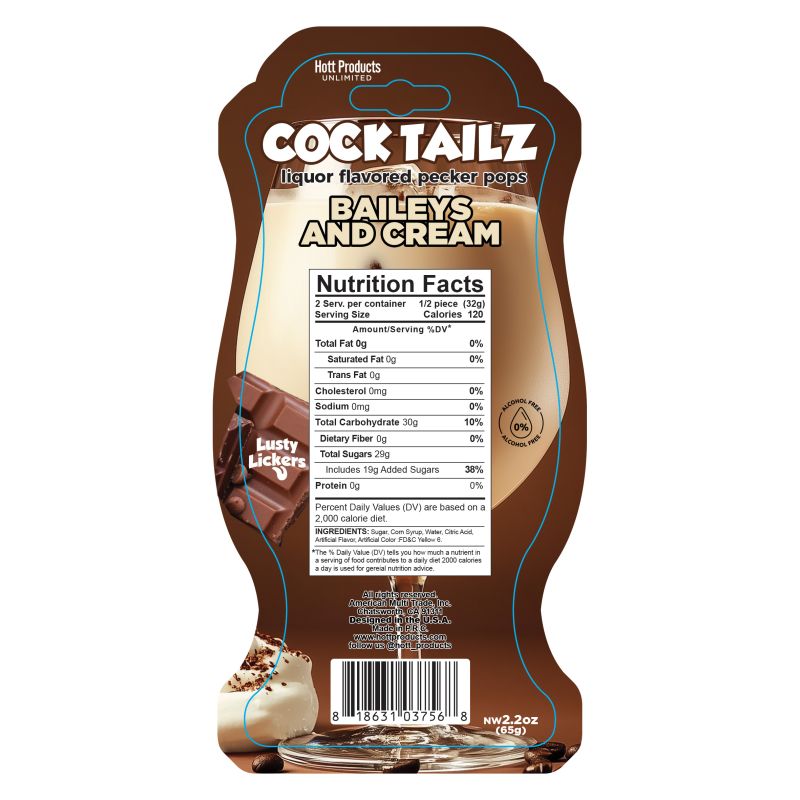 Cocktailz Baileys & Cream Pecker Pop