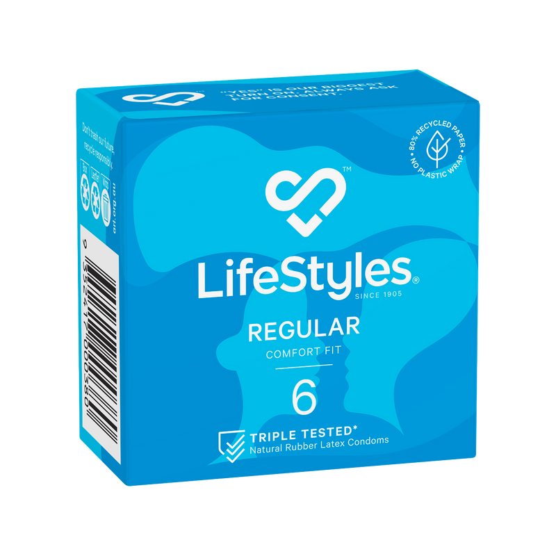 Lifestyles Regular 6's Condoms