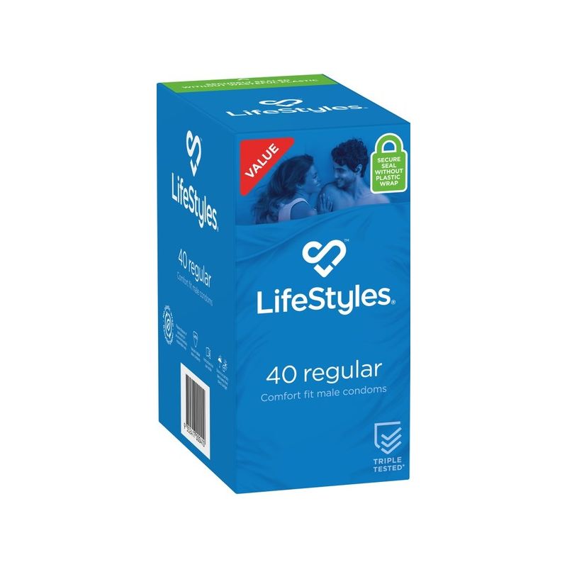 Lifestyles Regular 40's Condoms