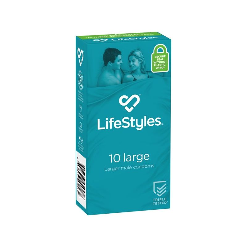 Lifestyles Large 10's Condoms