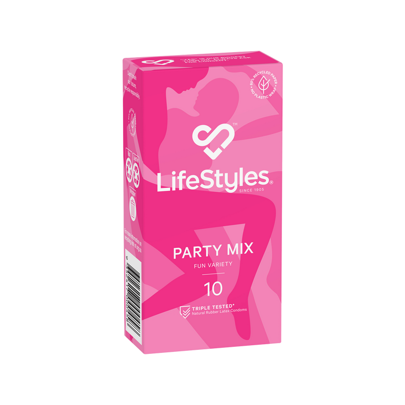 Lifestyles Party Mix 10's Condoms