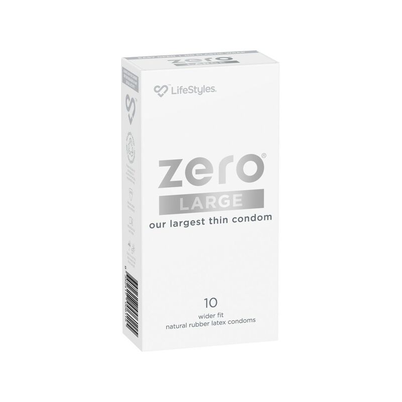 Zero Large 10's (Largest Thin Condom)